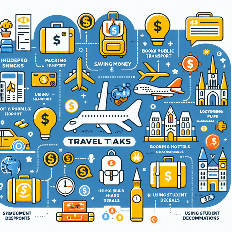 student travel hacks for budget trips