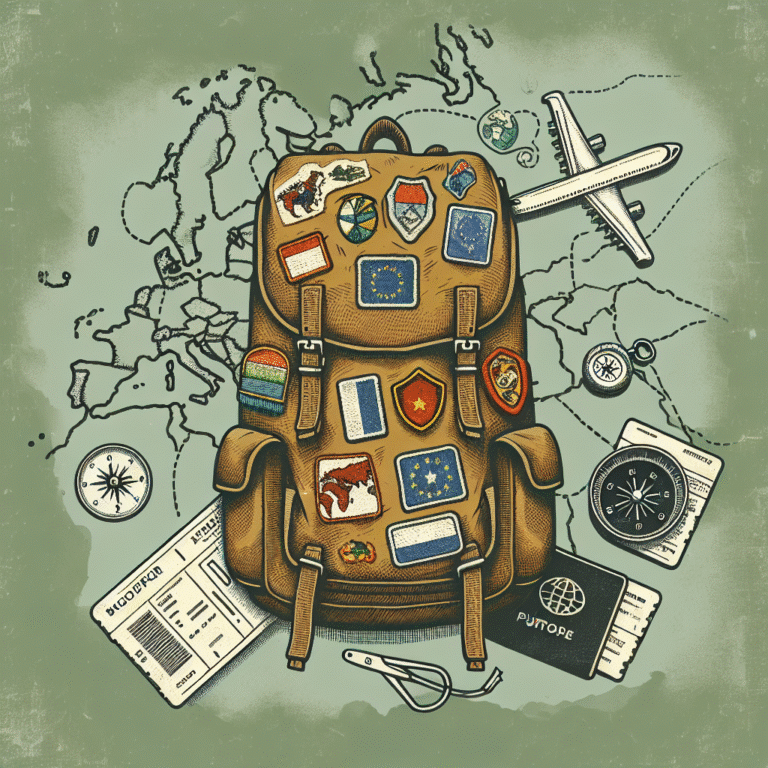 Low-Cost Backpacking Route for Students: Discover Europe on a Shoestring