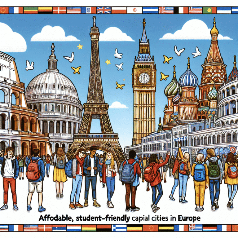 student-friendly cheap European capitals