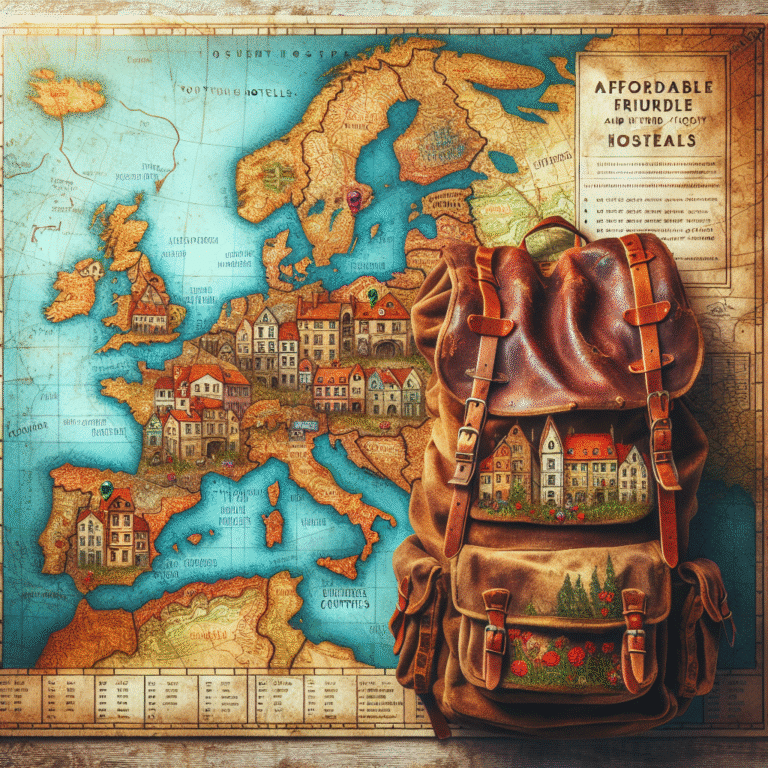 backpacking on a budget: hostels for students in Europe