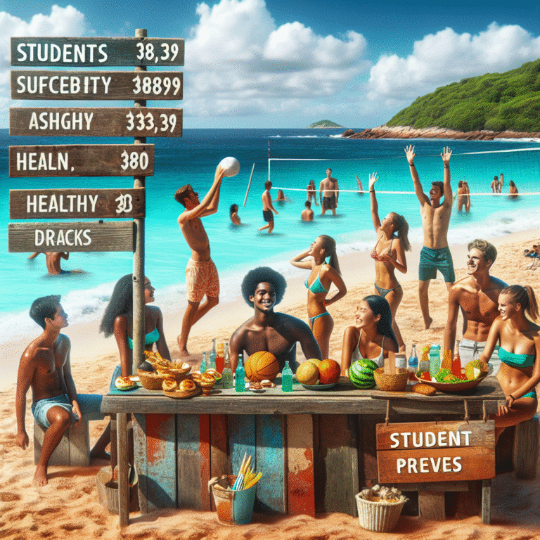 student-friendly beaches on a budget