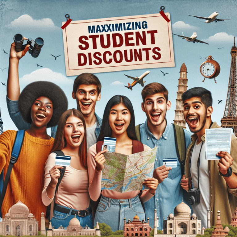 how to maximize student discounts when traveling
