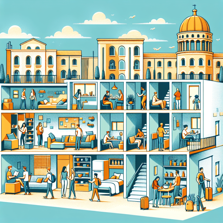 budget accommodations near universities in Europe