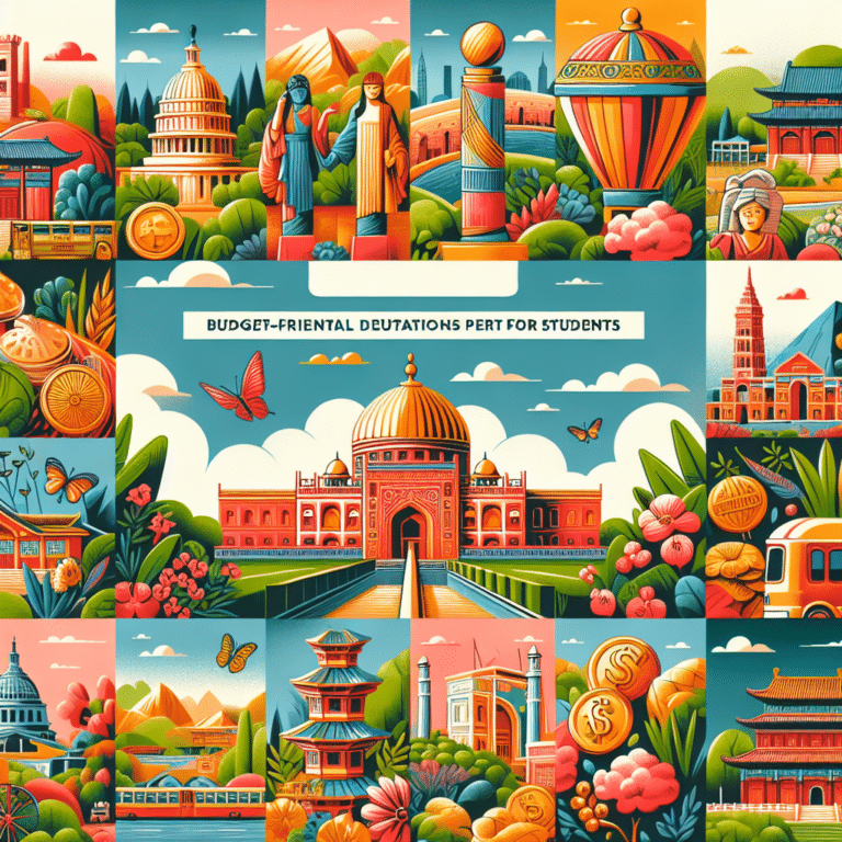 inexpensive cultural destinations for students