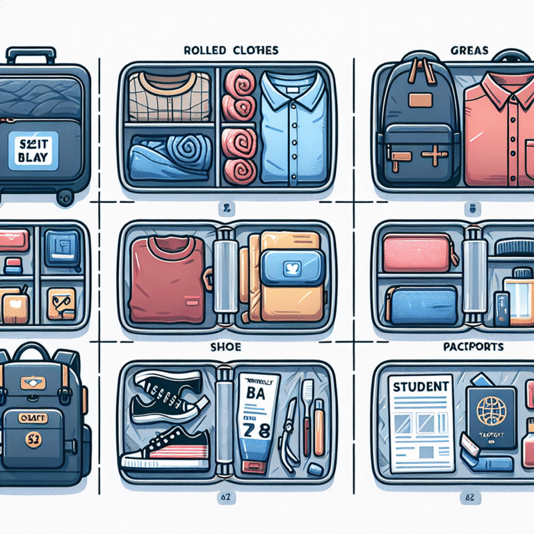 Smart Packing Strategies to Save on Student Vacations