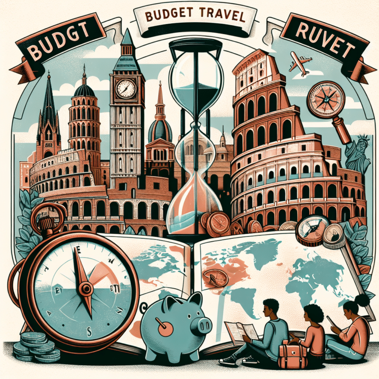 Student-Friendly Itinerary for Historical Cities: Travel Back in Time on a Budget